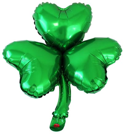 SUD TRADING - St Patrick's klavertje metalen bal 40 cm