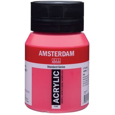 Amsterdam Standard Acrylverf 500ml 348 Permanentrood Purper