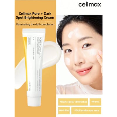 35 ml Crème tegen donkere vlekken met niacinamide en tranexaminezuur, verkleint de poriën, is niet-irriterend, hydraterend en geschikt voor de gevoelige huid. Een ideaal Valentijnsdagcadeau.