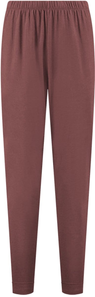 Yumeko pyjamabroek dames jersey evening roze s