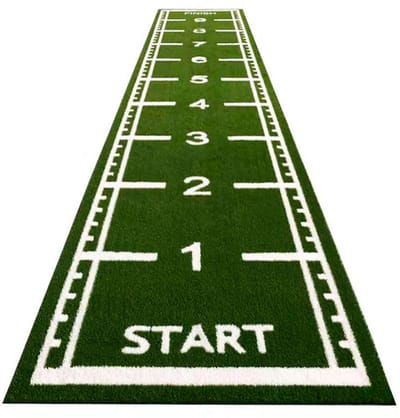 ForzaFit Sprinttrack kunstgras - Indoor/Outdoor - 10 x 2 meter - Groen - 17 mm
