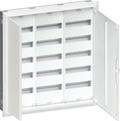 Hager FWU53S FWU53S Veldverdeler Holle wand Aantal rijen: 15 Inhoud: 1 stuk(s)