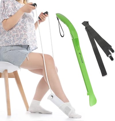 Aantrekhulp voor sokken, broeken en schoenen - Ideaal voor ouderen en zwangere vrouwen