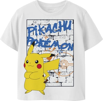 NAME IT - NMMMIHAT POKEMON SS NREG TOP BOX SKY - Jongens - T-shirts