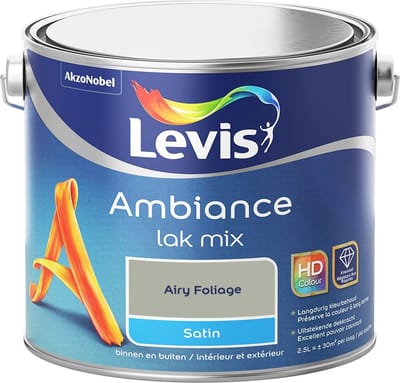Levis - Ambiance Lak Satin Mix - Airy Foliage - Mengverf - 2,5 L