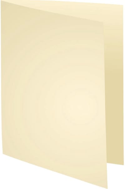 Exacompta 5x SUPER 210 Pak van 100 mappen 210g/m2 -24x32cm voor A4. - Ivoor - 330025E