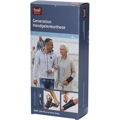 BORT Generation Handgelenkorthese links Gr. M blauw 1 Verband(en)