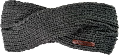 Poederbaas Hoofdband (Sport) - Maat One size  - Unisex - donkergrijs