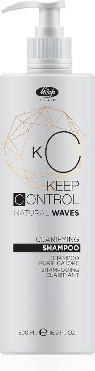 Lisap Keep Control Natural Waves Clarifying Shampoo 500ml