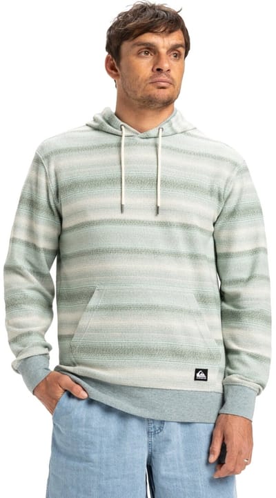 Quiksilver Great Otway Heren Hoodie Eqyft05049-gkb3 - Kleur Groen - Maat S