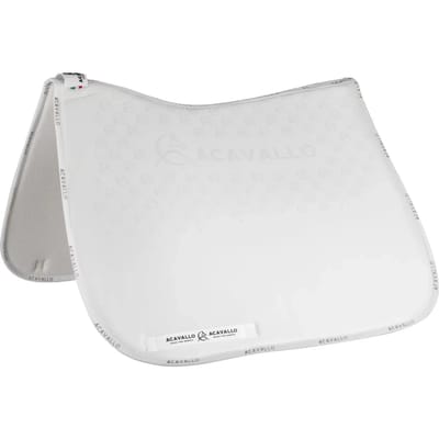 Dressuurmat voor paard met bamboevezel kussen eronder Acavallo Lycra Gel Grip