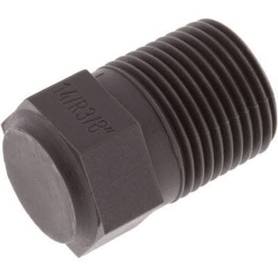 Plug R3/8'' PA 6 met Buitenzeskant 8bar [10 Stuks]