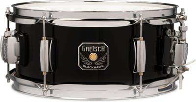 Gretsch Mighty Mini Snare 12"x5,5" Black GTS Mount - Snare drum