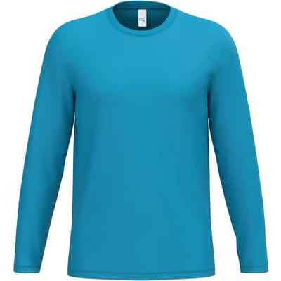 iDeal Basic Brand iDeal190 uniseks T-shirt LSL IB323 - Ideal Atoll Blue - M