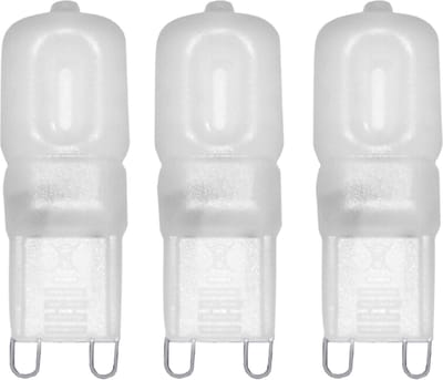 Prolong LED Steeklampen G9 Mat - Mini Capsule - 220-240V - 2.5W 25W - 3 Capsule lampen - Steeklampjes
