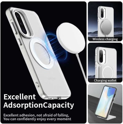 Techsuit - CandyCase MagSafe - Samsung Galaxy A56 5G - White