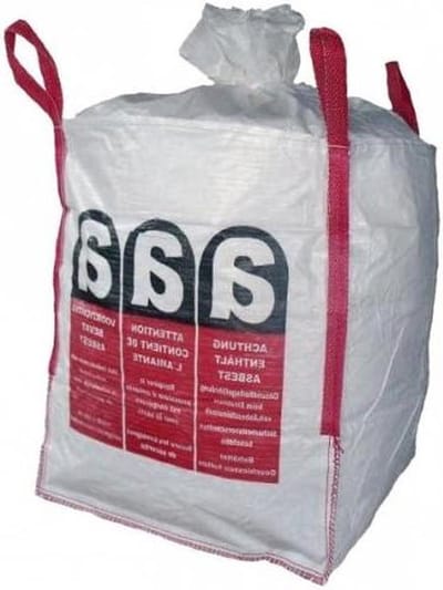 Big Bag - Afvalzak - Bouwafval Verwerken - Waterbestendig Materiaal - 1000kg Capaciteit - Groen
