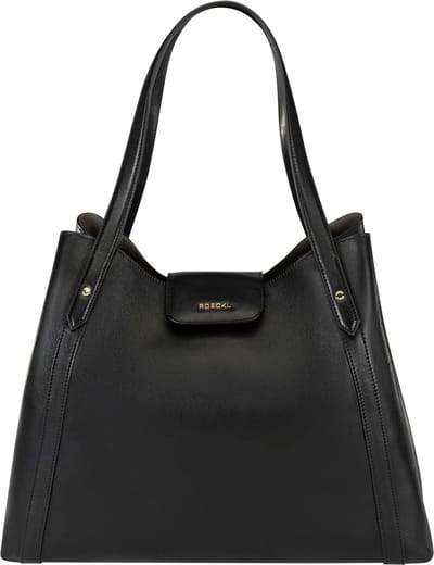 ROECKL Schoudertas Florence Shopper Black Zwart