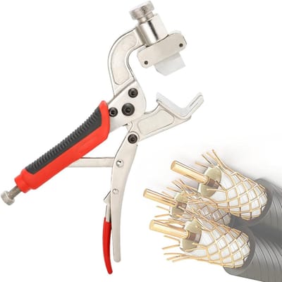 Draadstripper - Elektrisch gereedschap - Kabel isolatie strippen - Verstelbare diepte - 20-55 mm bereik - Zilver