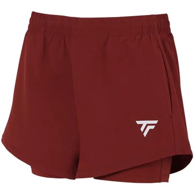 Tecnifibre Team Short Voor Tennisballen Dames-Donkerrood