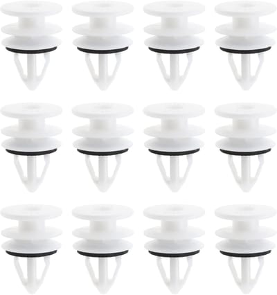 Dailygoods- Deurtrimclip 50 Stuks - Compatibel met Chevrolet/Cadillac/GMC - Bovenkop Diameter 19,3mm - Onderkop Diameter 18,5mm - Lengte Steel 17,5mm - Kunststof - Deurbekledingclip