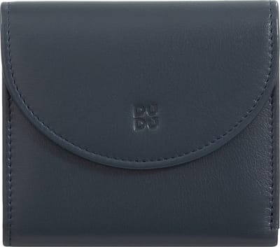 DuDu Malaita Portemonnee Leder 11 cm - Dames - Horizontaal - navy