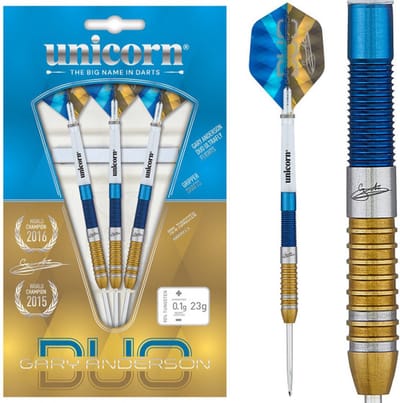 Unicorn Gary Anderson Duo 90% - Dartpijlen