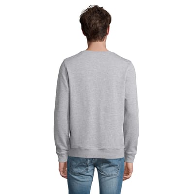 SOLS Uniseks Comet Melange Sweatshirt voor volwassenen (Grijze Melange)