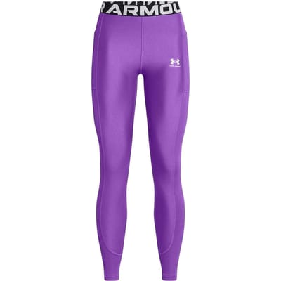 Under Armour Dames HeatGear Vochtafvoerende Leggings (Paars)