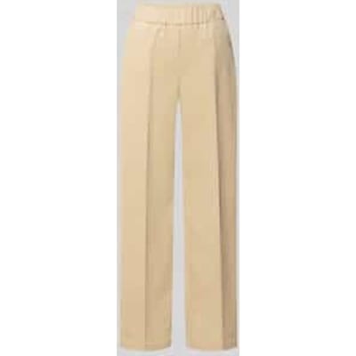 Stoffen broek met elastische band, model 'Mucia'