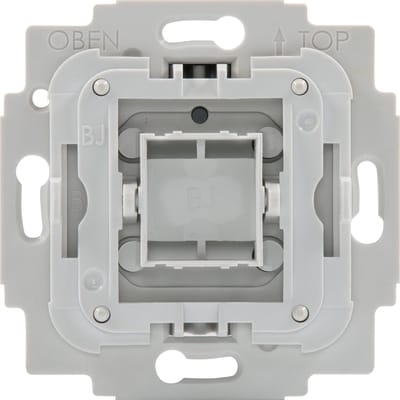 TechniSat Smart-Home aan/uit-schakelaar met vlakwip (inbouwdoos, Z-Wave Plus, slimme bediening van het licht via app, Samsung SmartThings, compatibel met Busch-Jaeger merkschakelaars)
