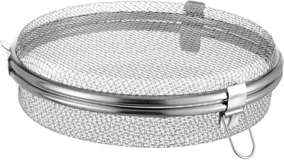 Vaatwasser Mand - Bestekhouder RVS - Kleine Onderdelen Wassen - Roestvrij Staal 304 - 18 x 5 cm - Zilver
