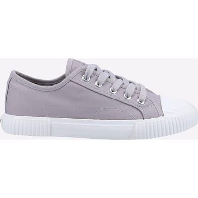 Hush Puppies Brooke Stoffen Grijze Damessneakers