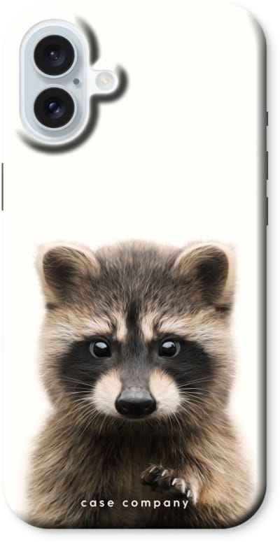 Case Company® - Hoesje geschikt voor iPhone 16 Plus hoesje - Rocco - Tough Case - Maximale Bescherming alle Kanten en Schermrand