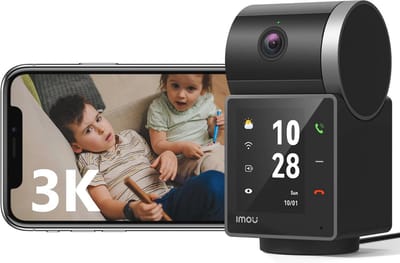 3K 2-weg videobewakingscamera met AI-herkenning en 360° WLAN-bewaking