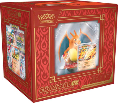 Pokémon Charizard ex Super Premium Collection - Trading Cards met figuur