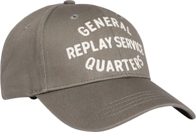 REPLAY Cap Dusty Olive Taupe