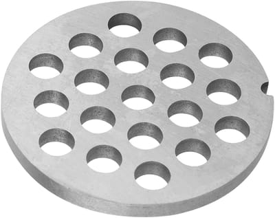 Dailygoods- Messen voor Vleesmolen - Roestvrij Staal - Professionele Reserveaccessoires - 8 mm - Schijf met Gaten - Duurzaam en Veilig - Vleesmolenmes