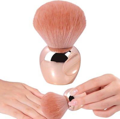 1 stuk penseel voor gelnagels, stofborstel, stofborstel voor nagels, stofborstel, poederkwast, nagelborstel, Franse kwast voor nagels, make-upkwast voor het verwijderen van poeder voor acrylnagels