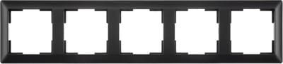 ION industries J1 afdekraam 5-voudig mat zwart mat (80.301.516)