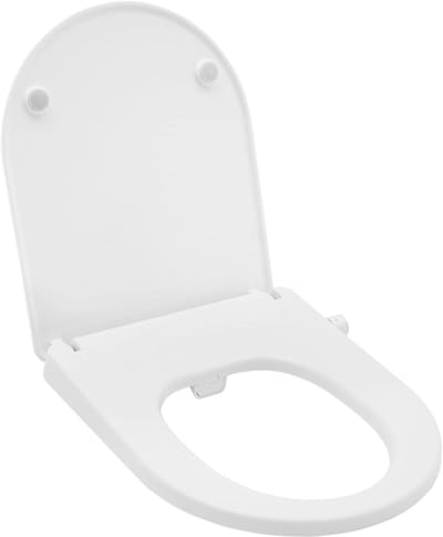 Toiletbril - Bidet opzetstuk - Persoonlijke hygiëne - Dubbele sproeiers - 44x37 cm - Wit