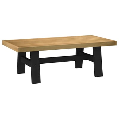 vidaXL - Salontafel - NOAIN - A-vormige - poten - 120x60x40 - cm - massief - hout