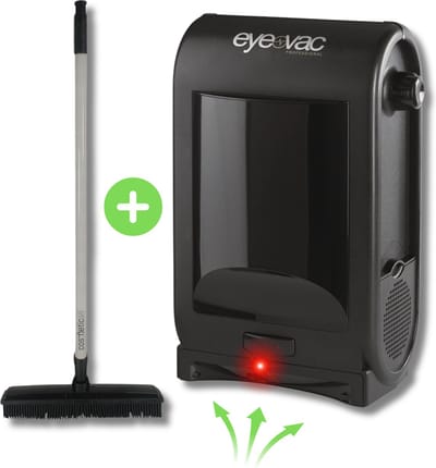 Stofzuiger voor Kapsalons + Kappersbezem - Hairbuster - Haarstofzuiger - Stofzuiger Barbershop of Salon - 1400W - Inclusief Filters - Nieuwste Model