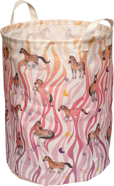 Penny Paarden Wasmand Maan - Wasmand - Opbergmand - Paarden - Paard - Paarden Spullen - Opbergmanden - Opberg Mand - Wasmanden - Opbergmand Kinderkamer - Pony - Veulen