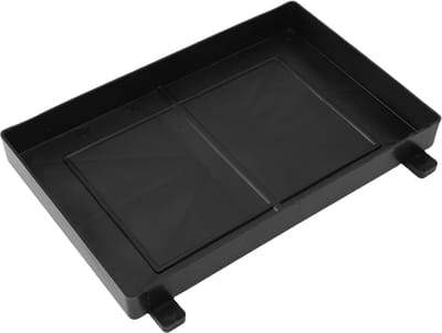 Maritieme Batterijhouder - Accubak Boot - Veilig Transport - Slagvast ABS Materiaal - Voor Groep 24/27 - Zwart