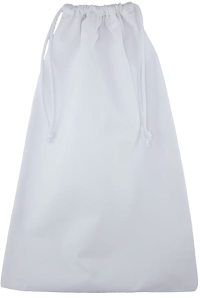 Wit Katoenen Zakje 30x45cm - Ideaal voor Schoenen & Cadeaus