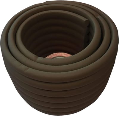 Meubelrandbescherming - Schuimstrips - Kinderen Beveiligen - Zachte Bekleding - 2x 1 Meter - Bruin