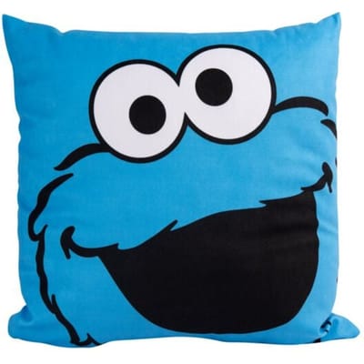 Sesame Street Kussens - Cookie Monster - voor Geen - blauw-zwart