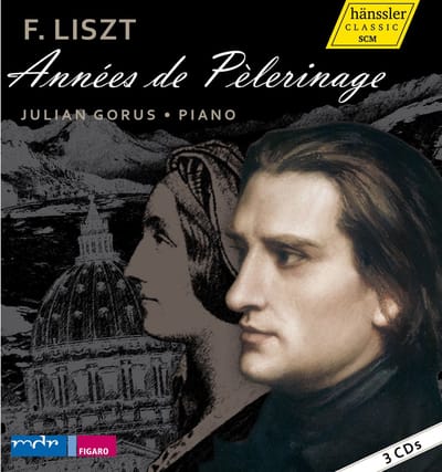 Julian Gorus - Liszt: Années De Pèlerinage (3 CD)