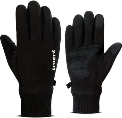 Bovista Winterhandschoen Dames - Handschoenen - Touchscreen Handschoenen - Handschoenen WInter - Winter - Fleece - Zwart